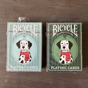 Bicycle Dalmatian Playing Cards
